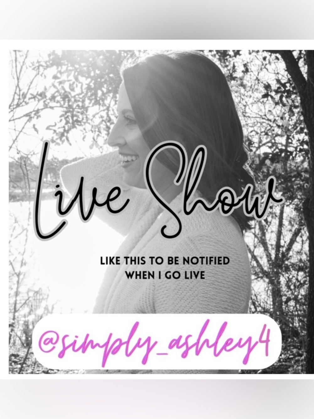 💜Simply Ashley is Live💜 like this listing to get notified of lives!